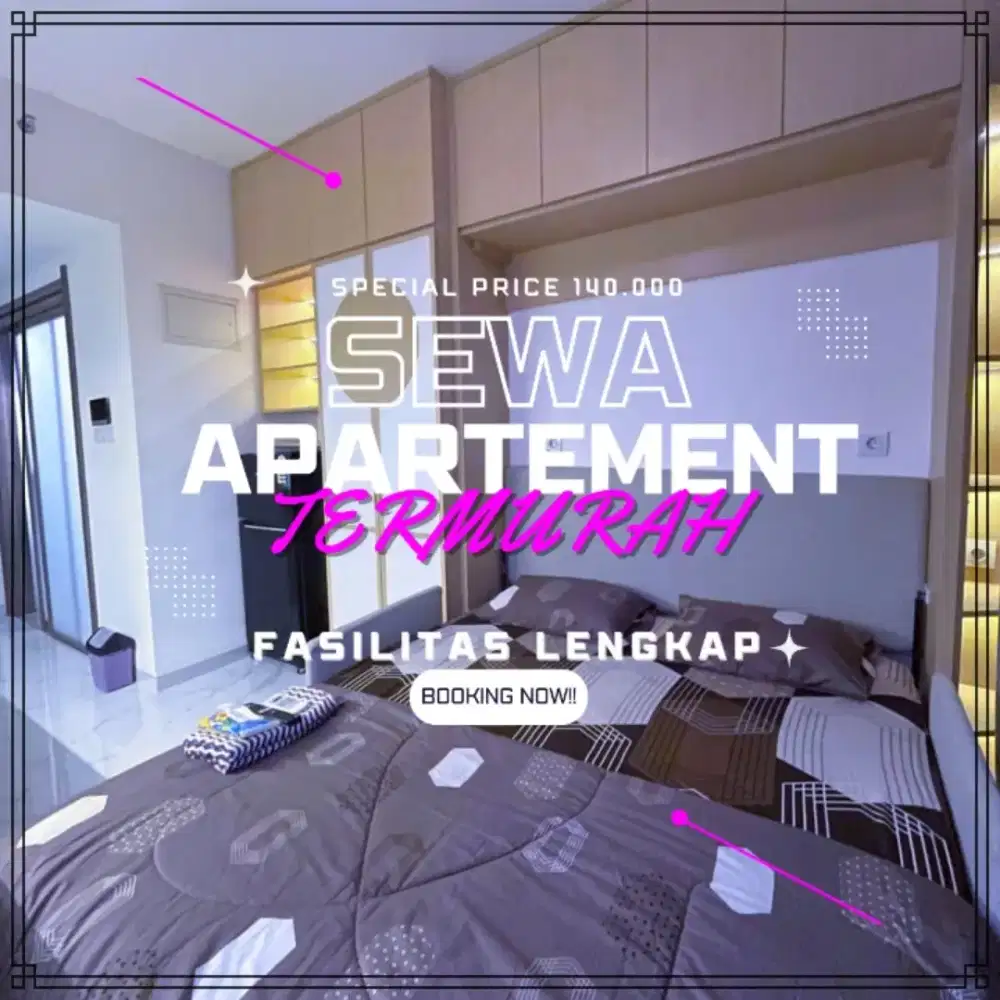 Sewa Apartemen Bekasi Utara Springlake Summarecon SMB Harian Termurah