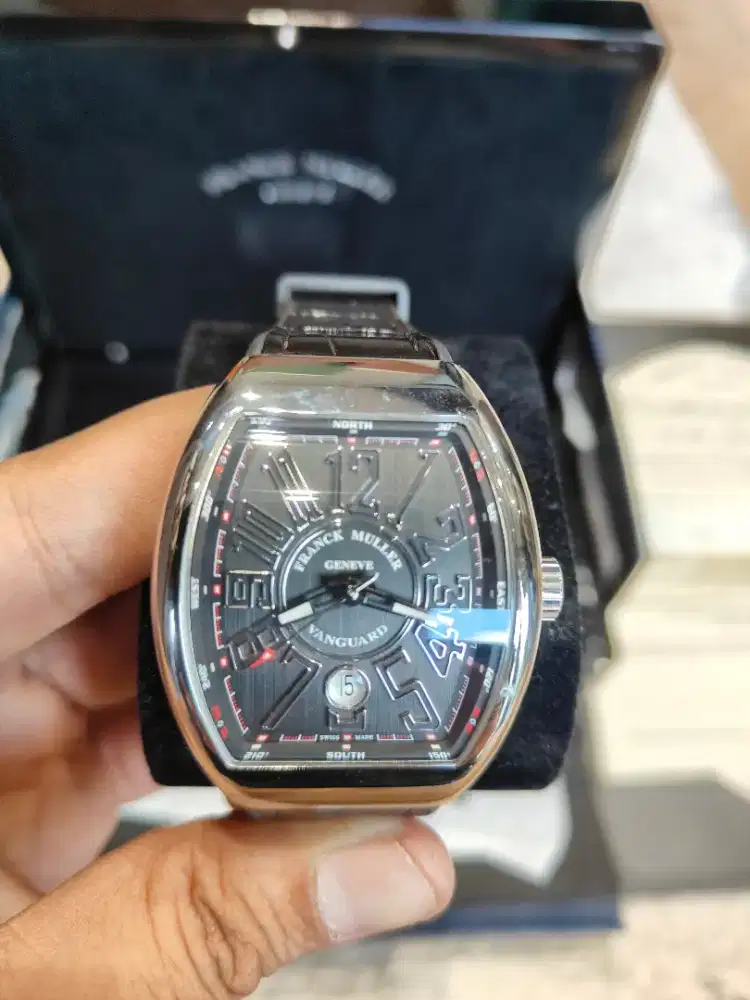 Limited Jam Tangan Franck Muller Vanguard V45 SC DT like new terawat