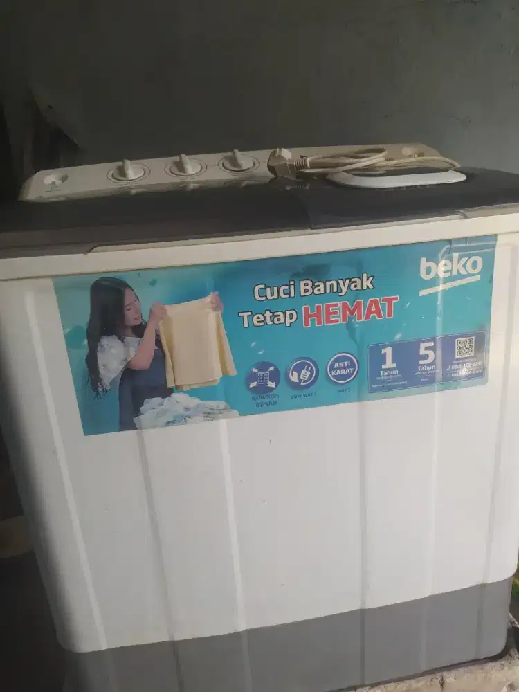 Mesin cuci 2 tabung