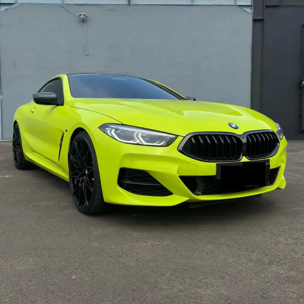 BMW 840i Coupe 2021 Black KM 6rb Low KM Antikk ATPM Full Option