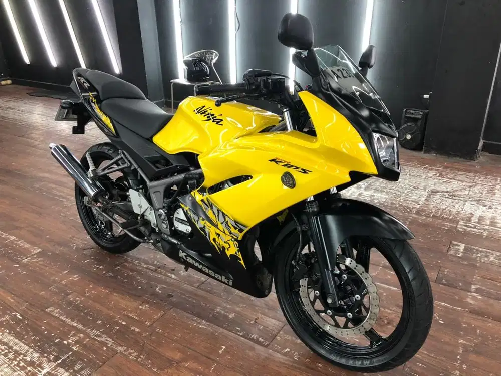 Ninja RR New Asli Kuning Tembus Faktur Langka 150 cc 2 Tak Tahun 2014