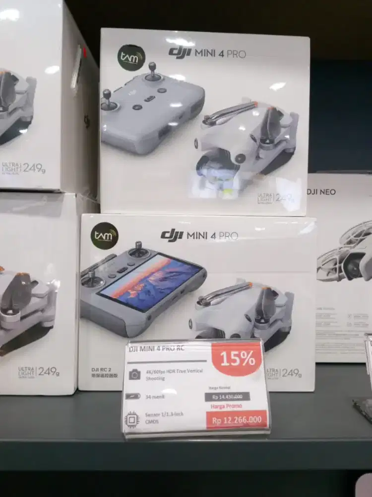 DJI mini 4 pro ultra light