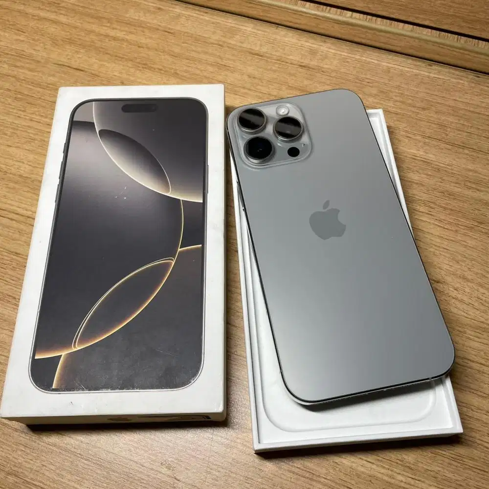 IPHONE 16 PRO MAX 256GB DUAL SIM FISIK