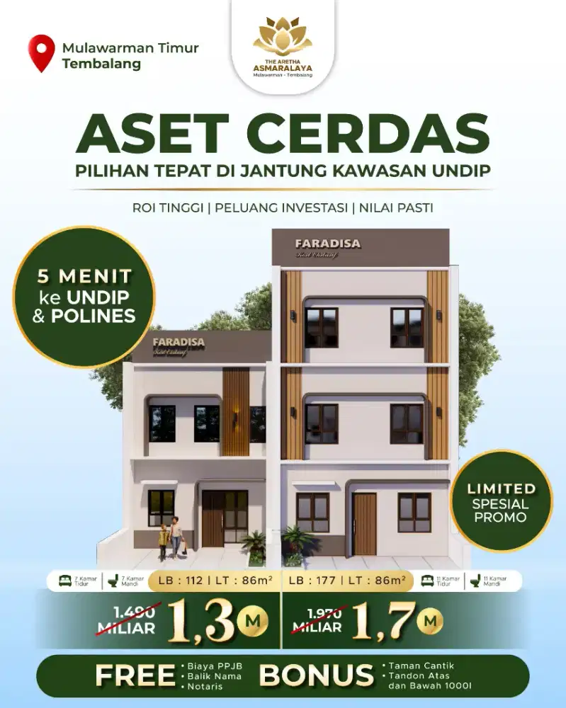 DI JUAL KOS BARU DI TEMBALANG DEKAT UNDIP