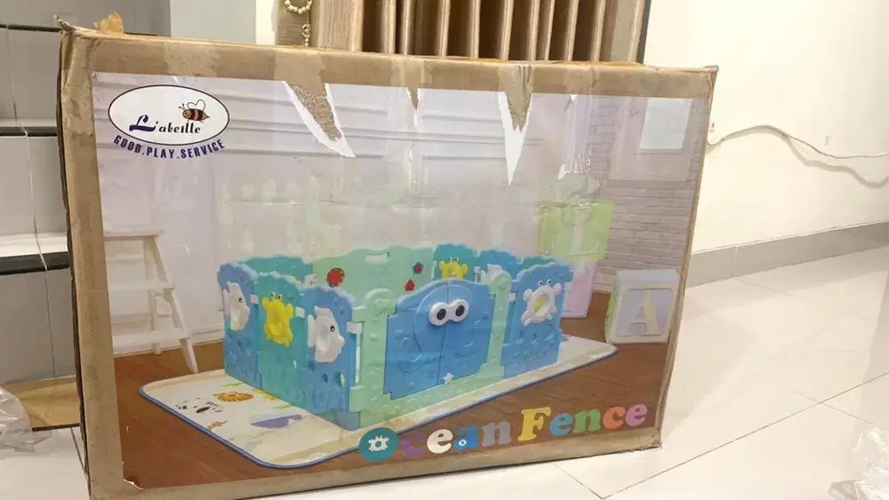 Labeille Play yard ocean pagar bermain bayi