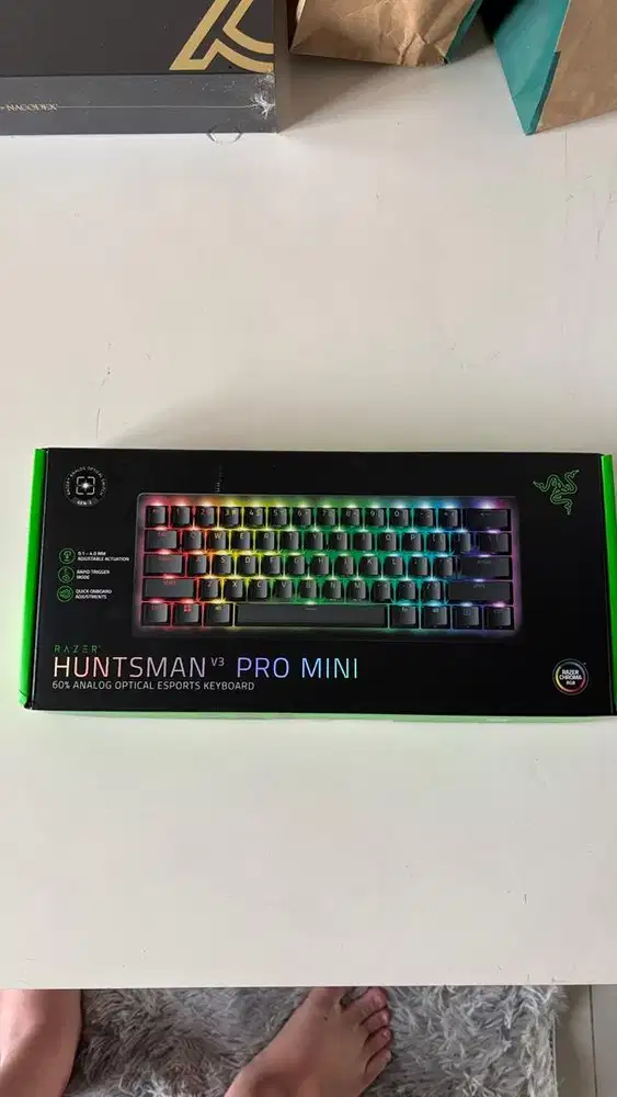 Keyboard Razer Huntsman Mini V3 Pro Black BNOB