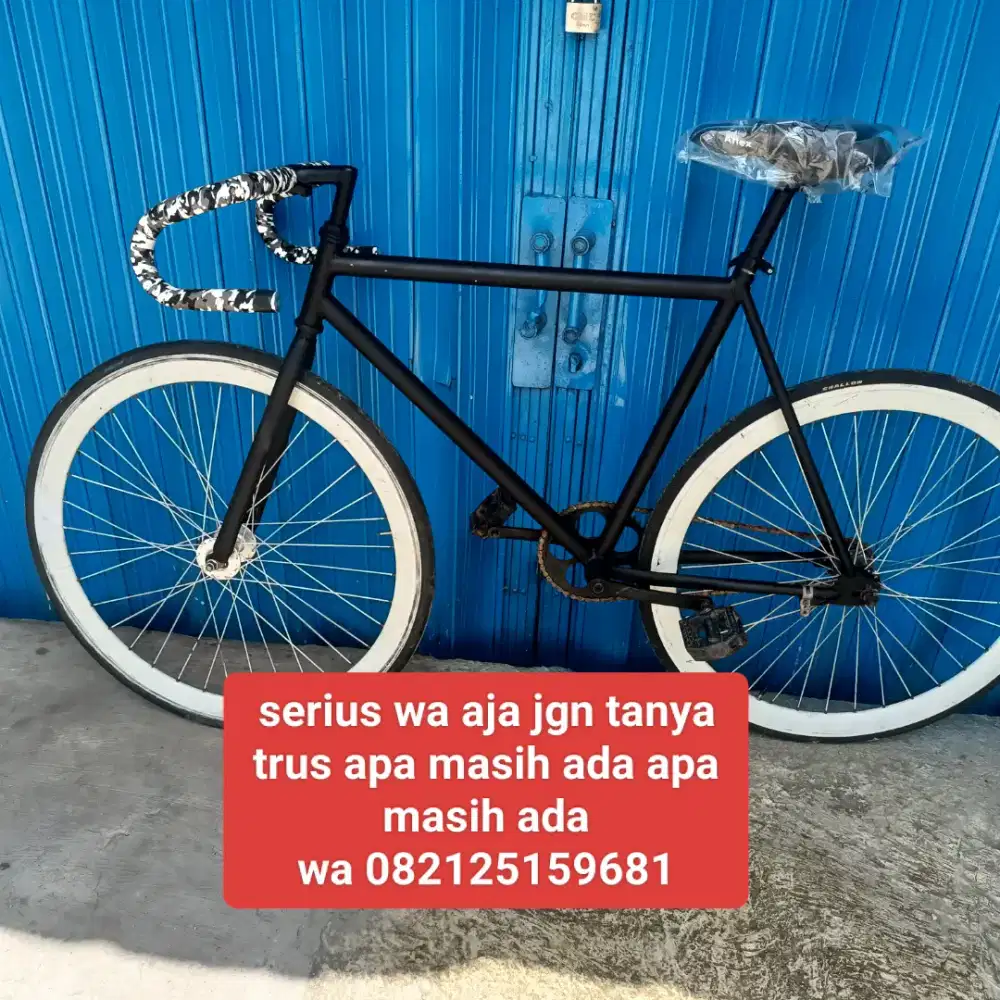 Sepeda piksi/ fixie siap pakai