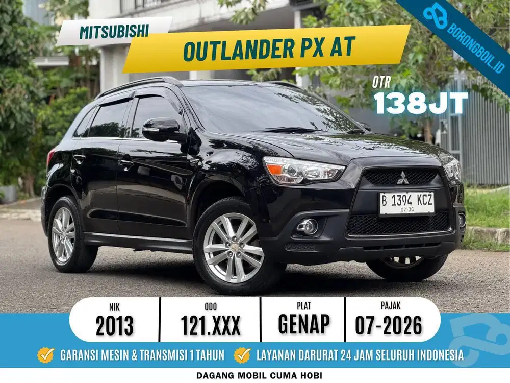 MITSUBISHU OUTLANDER PX QT 2013 ISTIMEWA SIAP PAKAI