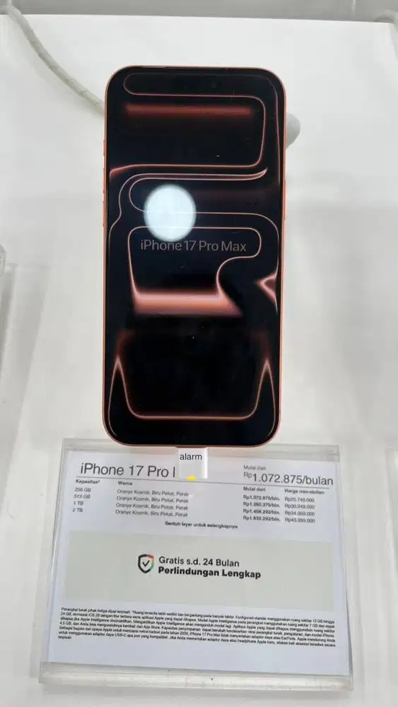 Iphone 17 pro max Bunga 0%