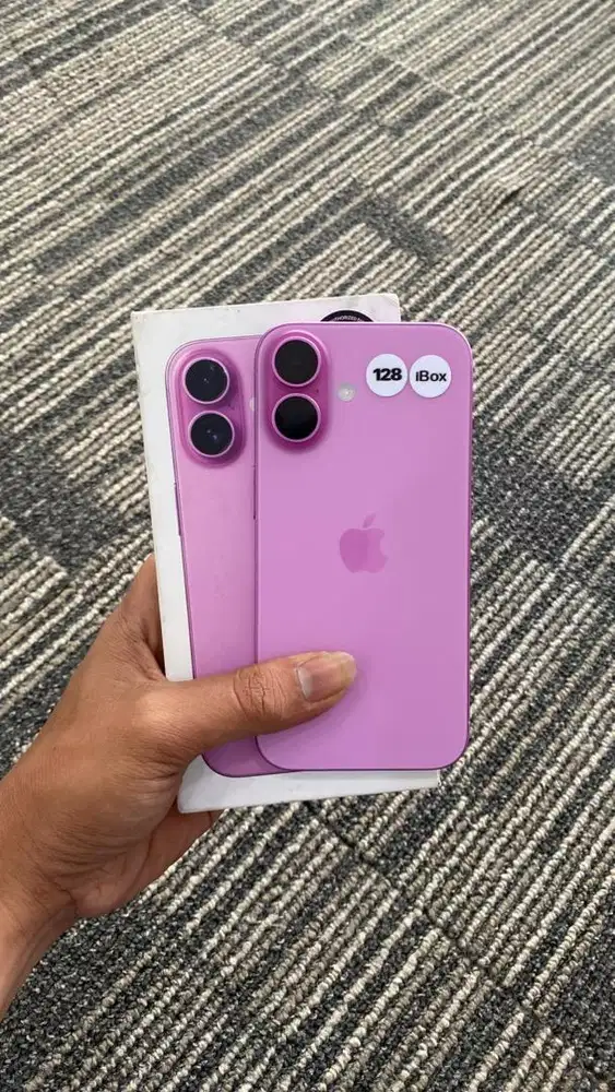 iphone 16 pink 128gb resmi ibox