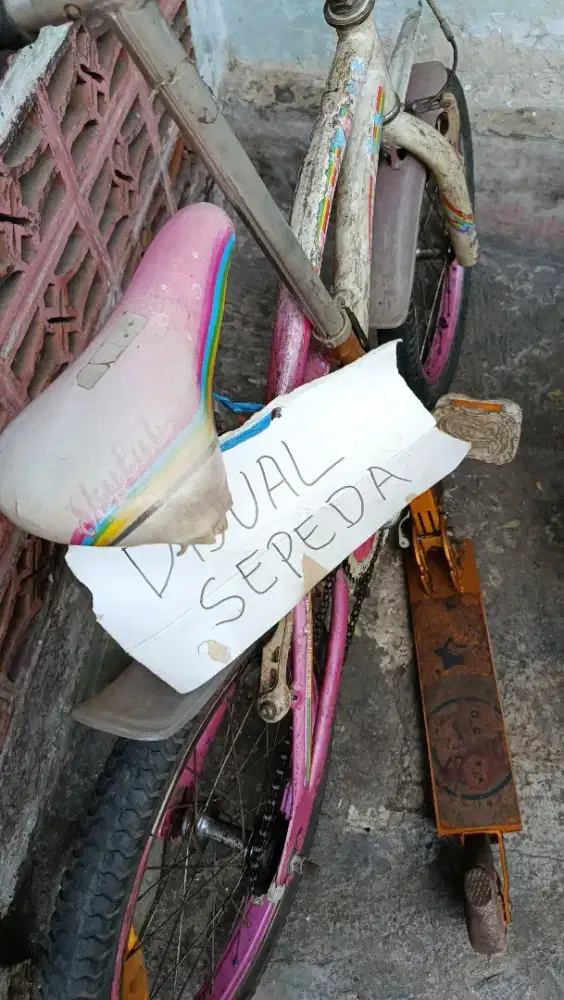 Jual Murah Sepeda Bekas Bonus Scooter