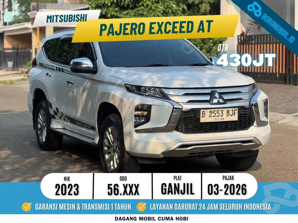 Mitsubishi PAJERO EXCEED AT 2023 ISTIMEWA SIAP PAKAI