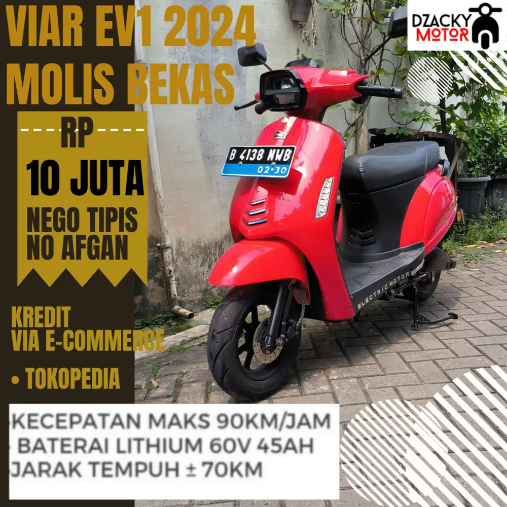 VIAR EV1   2024 MOLIS SECOND LIKE NEW