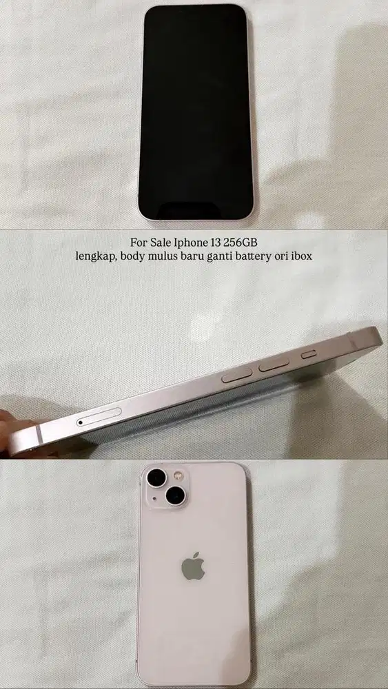 Iphone 13 256 7,3jt nego tipisss