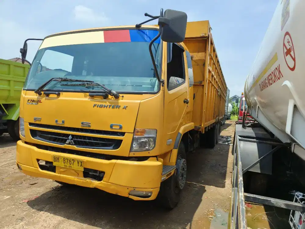 TRUK BAK BESI FUSO FIGTHER FN62L TAHUN 2023