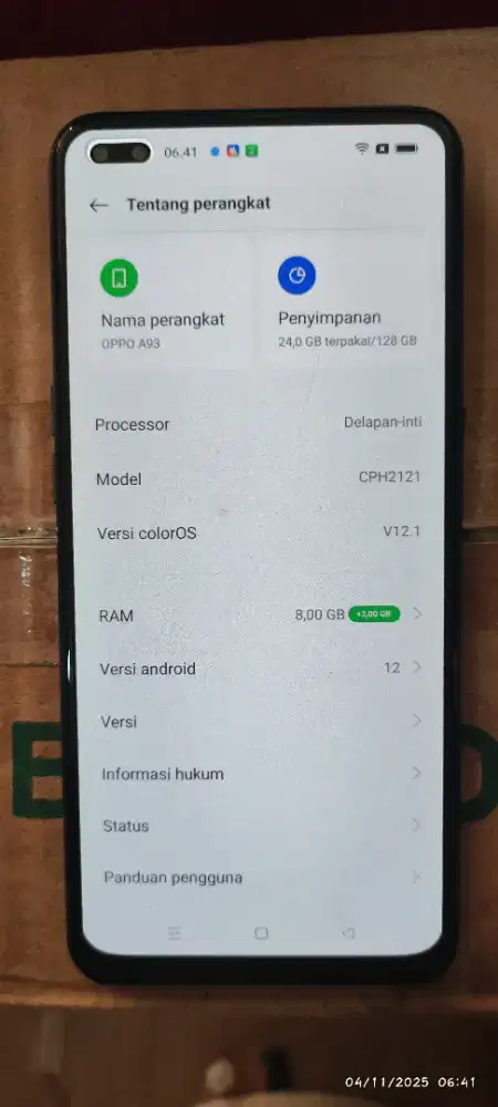 Oppo a93 8/128 black