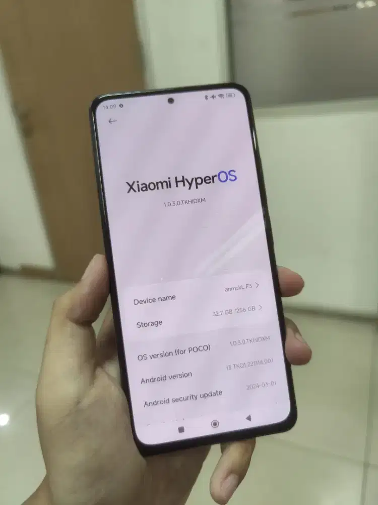 Poco F3 Night Black 8/256 Murah