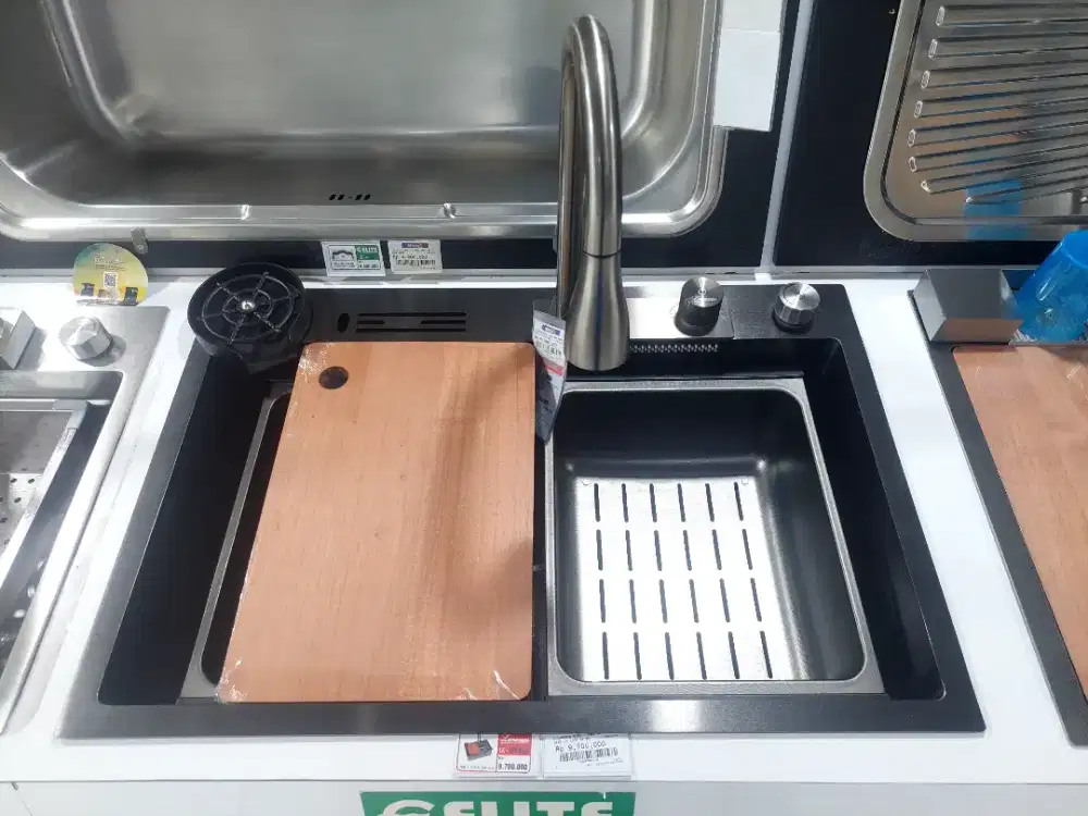 Lavenia Sink + Kran Set Diskon 50%