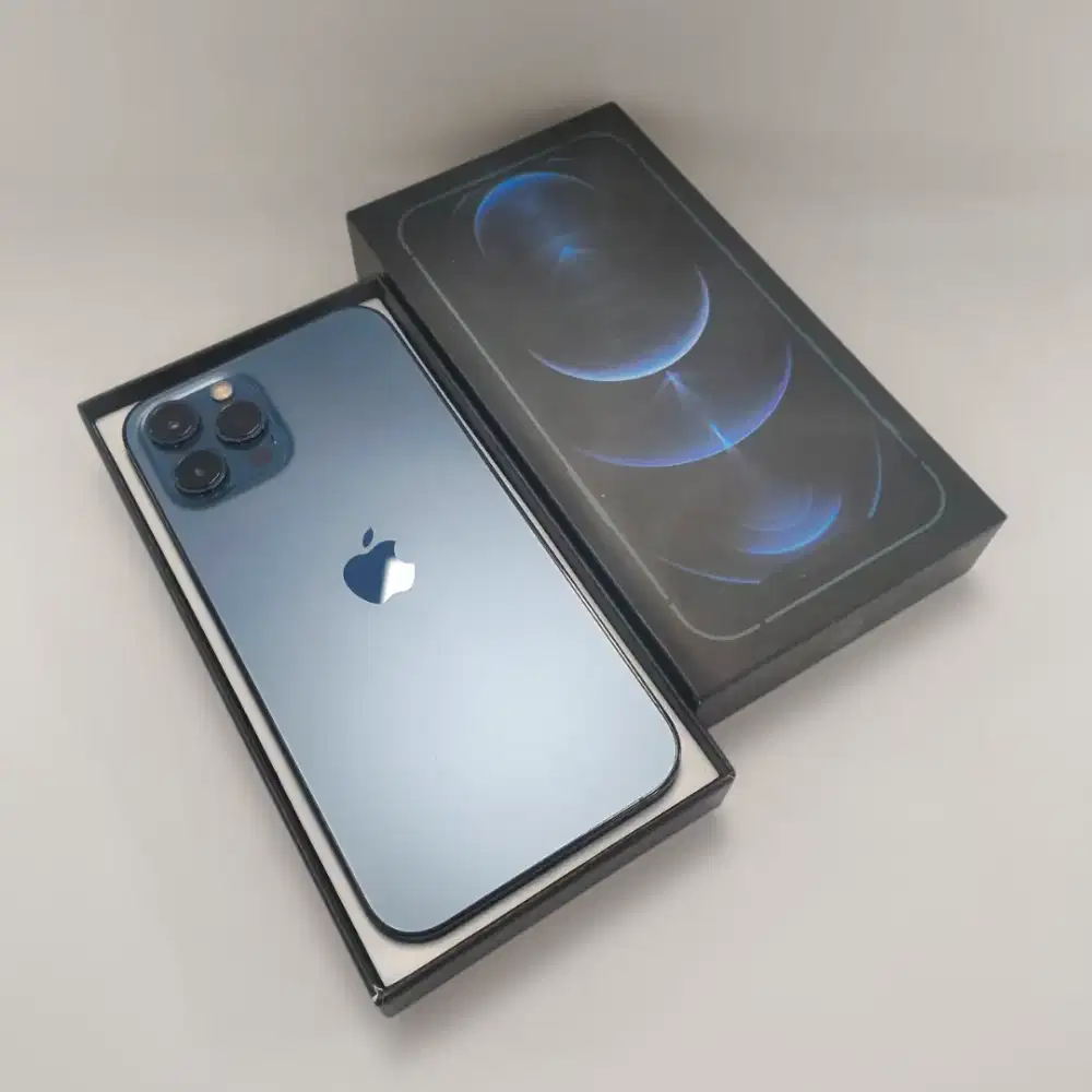 IPHONE 12 PRO MAX 256GB BISA SEMUA KARTU FULLSET