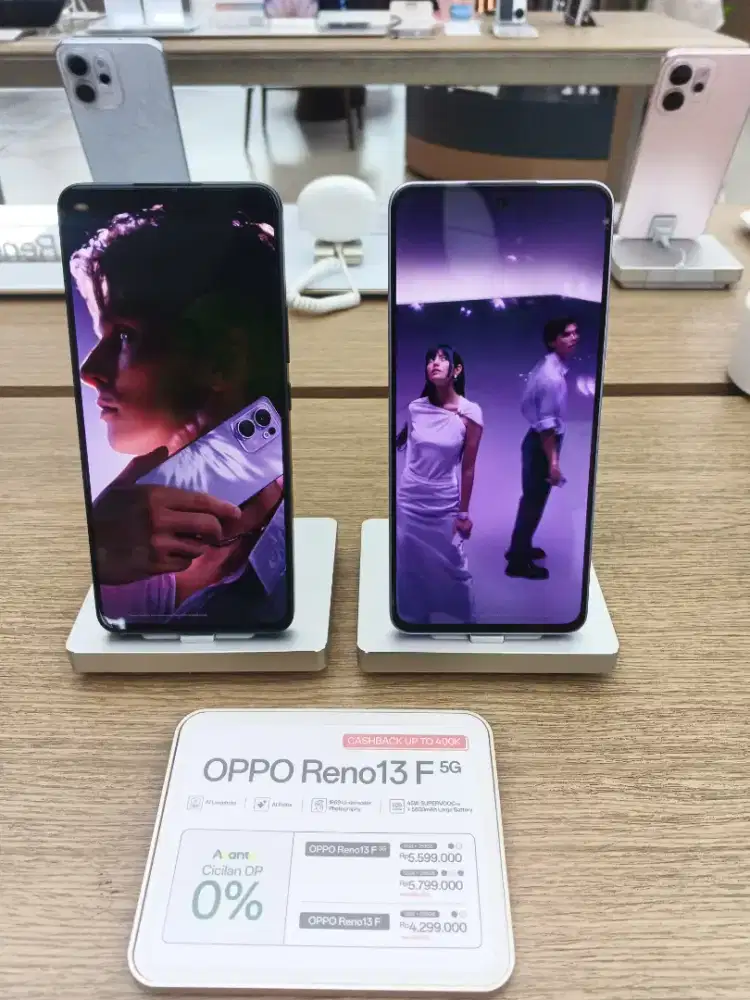 Cicilan Oppo Reno 13F Cukup Dengan KTP Aja