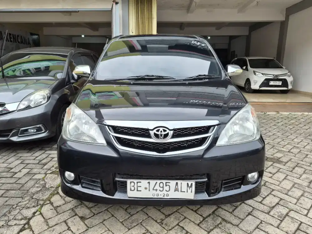 Avanza G manual 2009 pajak on