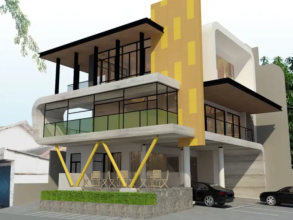 Jual dan Sewa Luxury Commercial Building Raya Mulyosari Surabaya  Cocok Untuk Restoran, Cafe, Bank, Klinik, Kantor