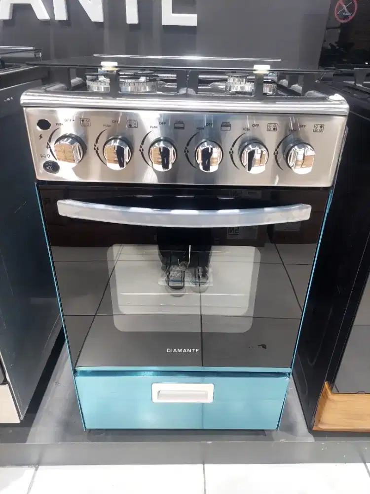 Kompor Freestanding Diamante 548x Stainles