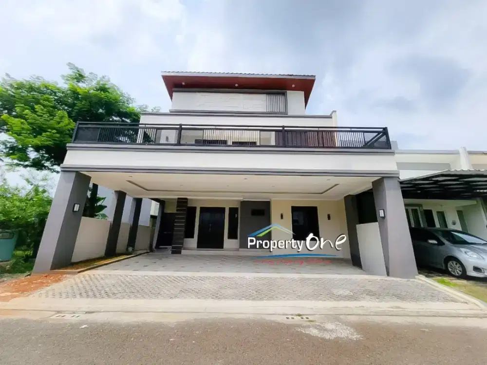 Dijual Rumah Desain Modern Kontemporer Di The Icon BSD