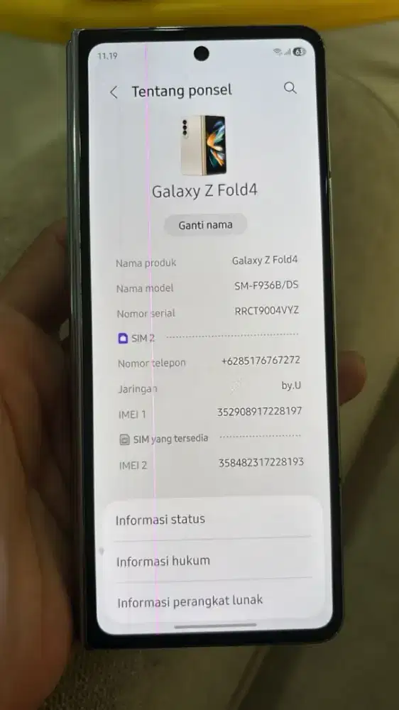 Samsung fold 4 12/512gb