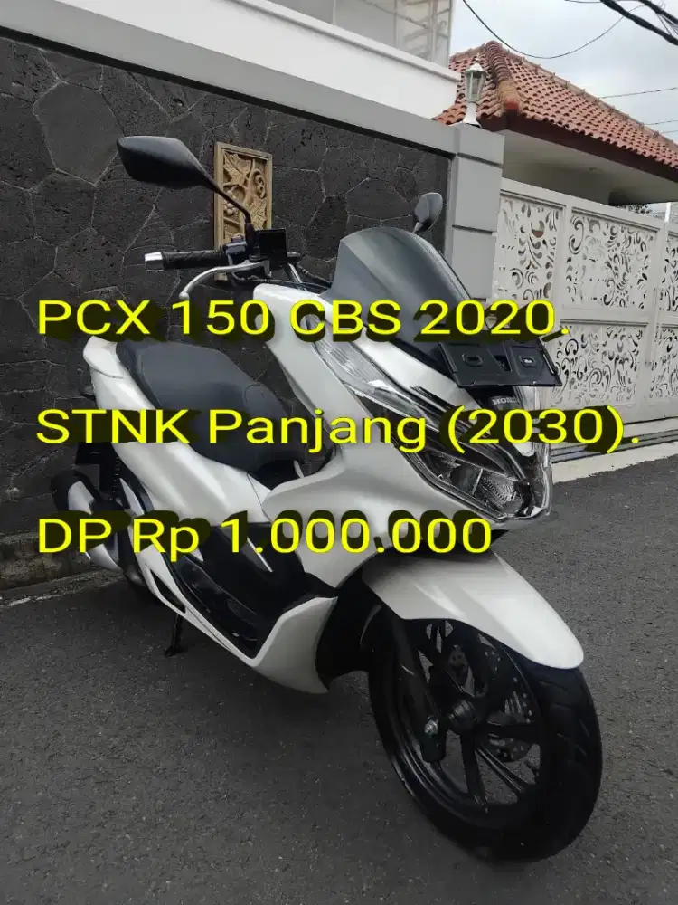 PCX 150 2020. STNK Panjang. Standar. Mulus. Like New. Cash/Kredit/TT