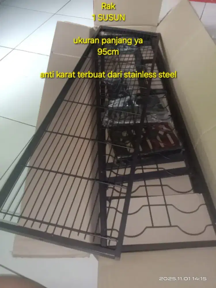 Jual borongan saja rak piring anti karat