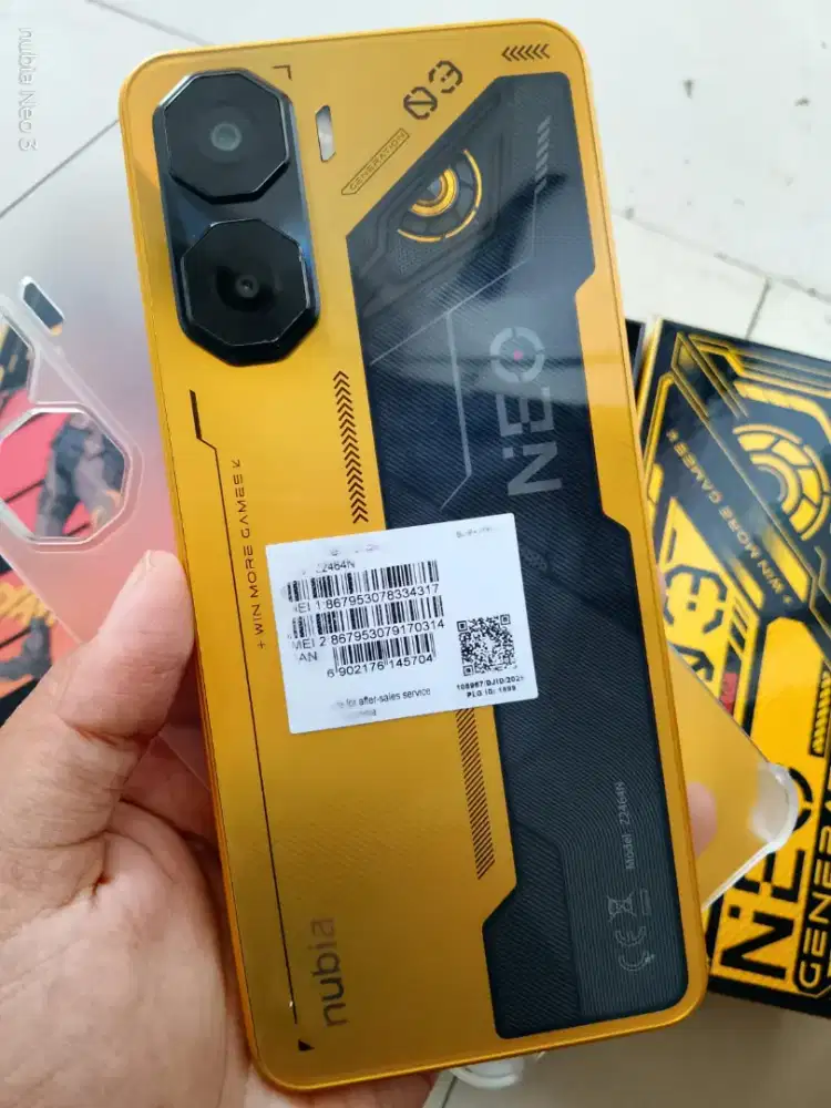 NUBIA NEO 3 5G FULLSET ORIAN GARANSI MULUS SPEK GAMING