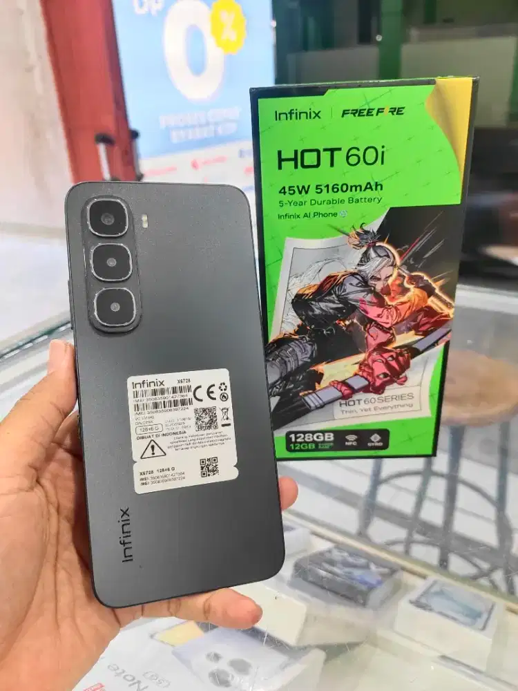Infinix hot 60i 6/128 like new