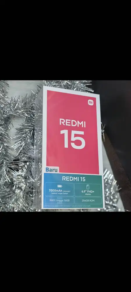PROMO NEW REDMI 15 GARANSI XIAOMI INDONESIA!! BISA KREDIT TANPA DP!!