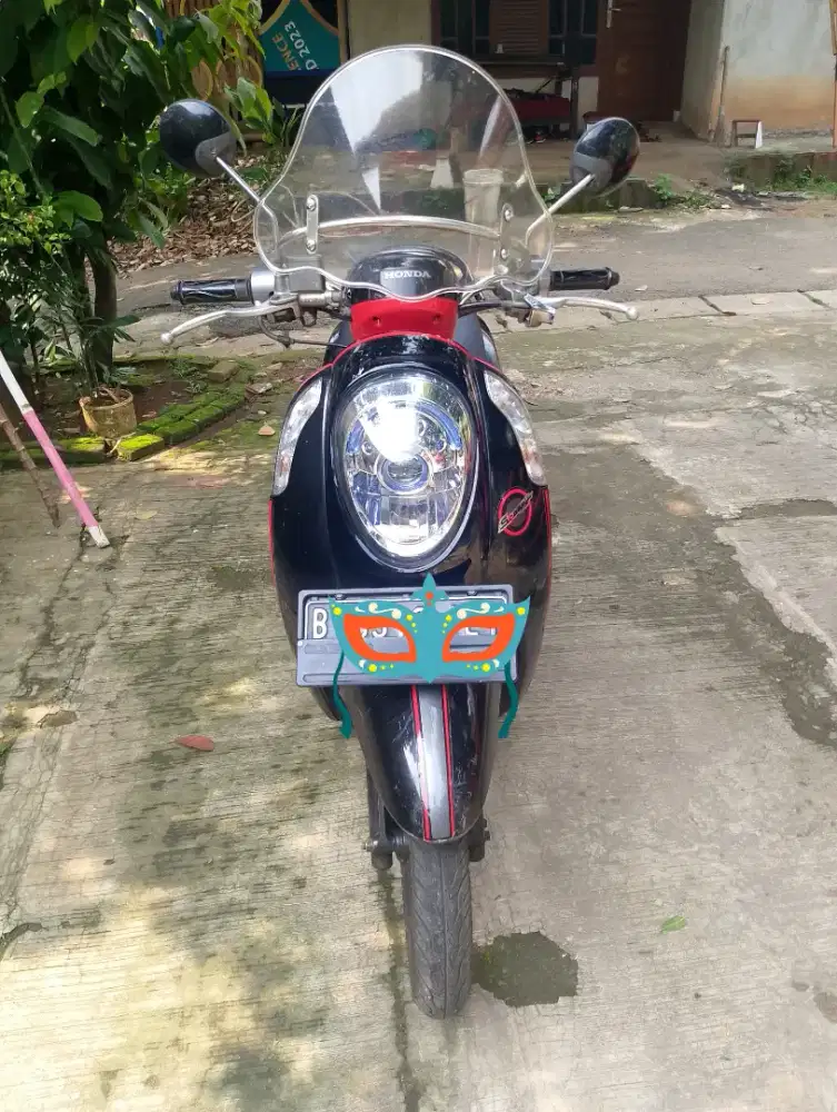 Scoopy 2013 Merah Hitam Plat B Tangkab Pajak Off April 2025