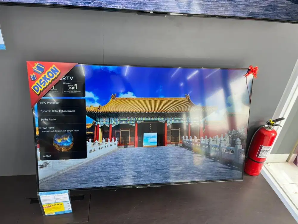 TV TCL 55inch 4K UHD Google tv