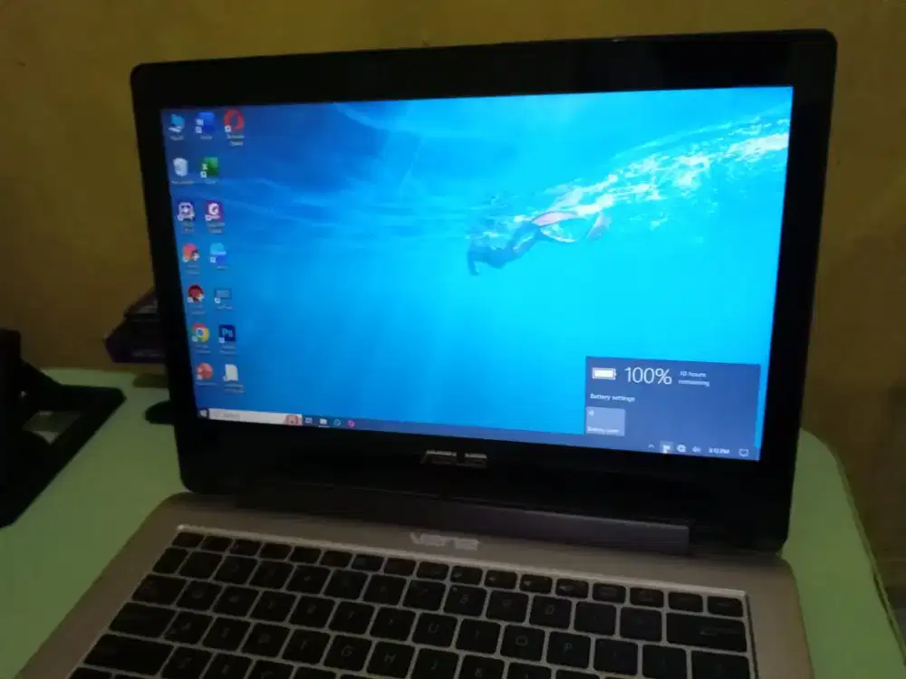 Laptop Asus (Touchscreen/Flip) SSD 256/Ram 8Gb