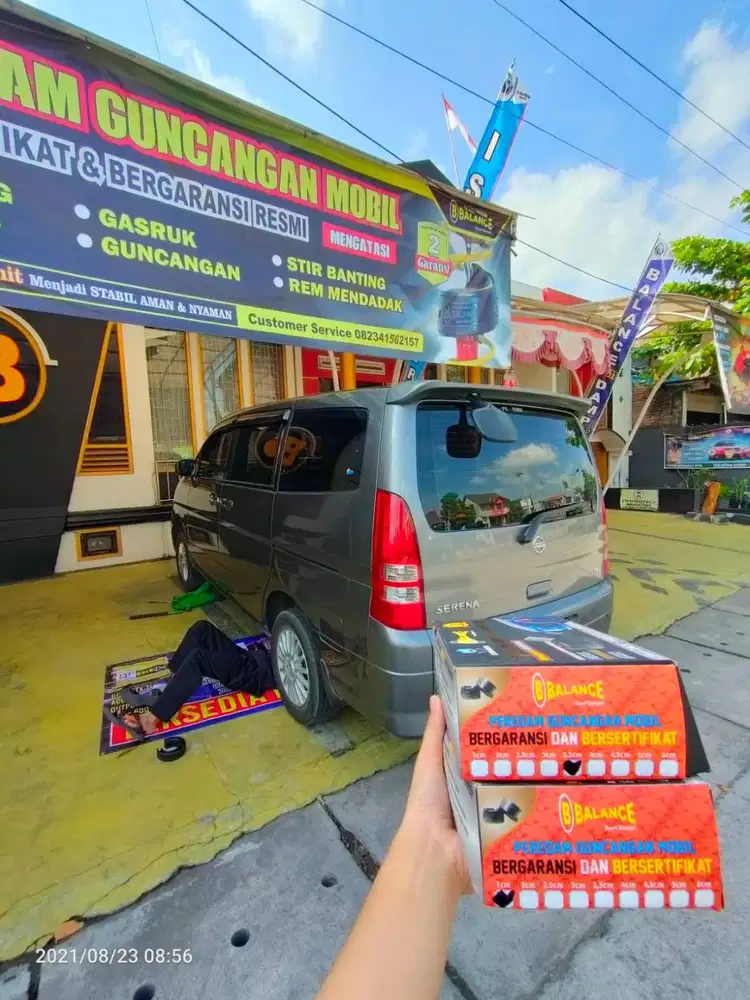 Redam LIMBUNG & GUNCANGAN KERAS di Mobil dg Pasang BALANCE DAMPER