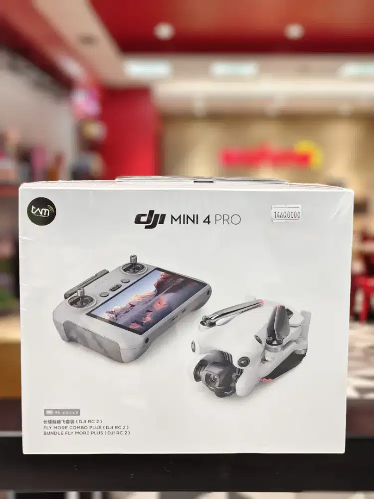DJI Mini 4Pro RC 2 Fly More Combo Bisa Cicilan Bunga Ringan