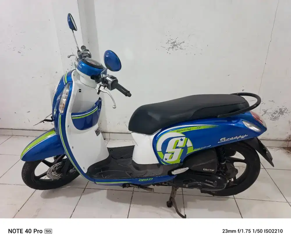 Jual beli scoopy th 2016 seberang warung mas bro hairi motor bjm