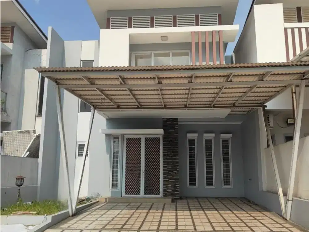 DIJUAL MURAH RUMAH LUAS 199 M2 ADA BACKYARD DI MODERNLAND NEO PASADENA TANGERANG