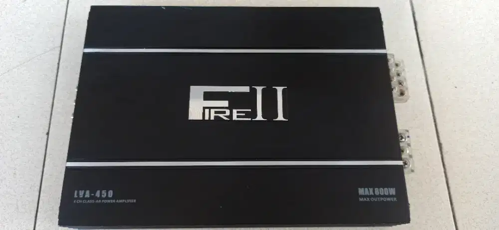Power 4 channel fire ii by Lm audio Mulus kaya baru