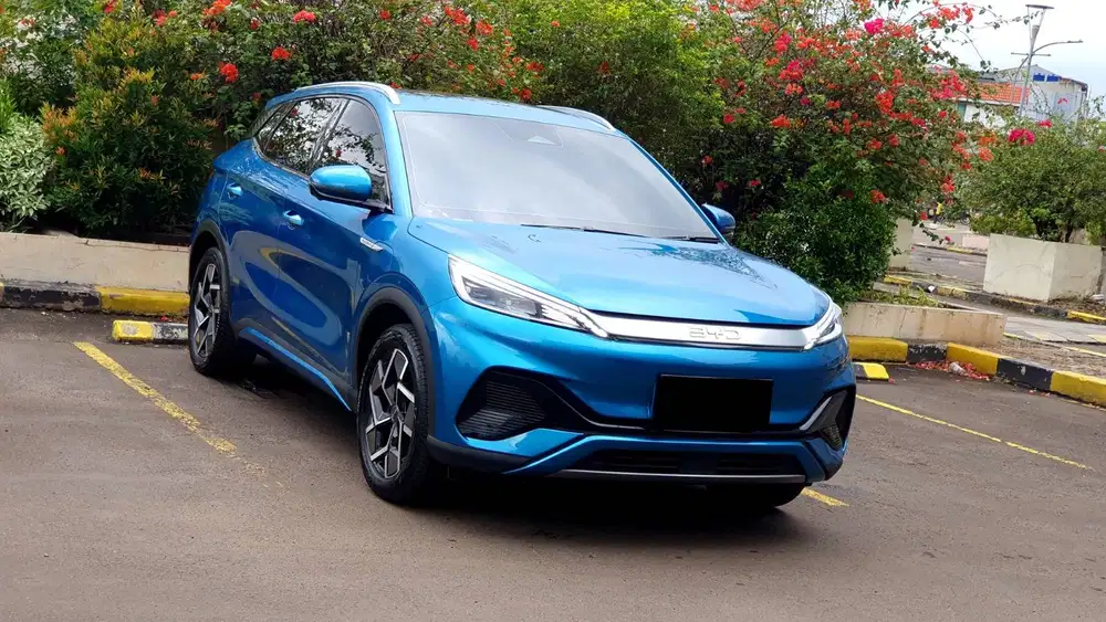 [ GARANSI 5TH ] BYD Atto 3 Superior AT Surf Blue 2024/2025