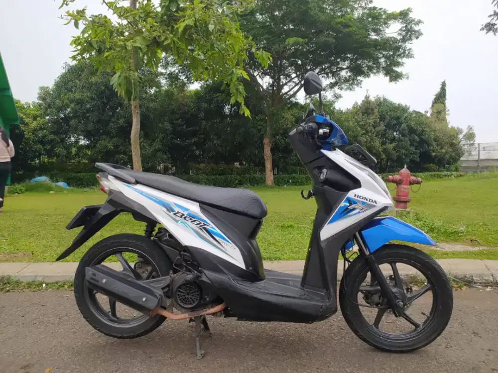 Beat biru putih 110cc