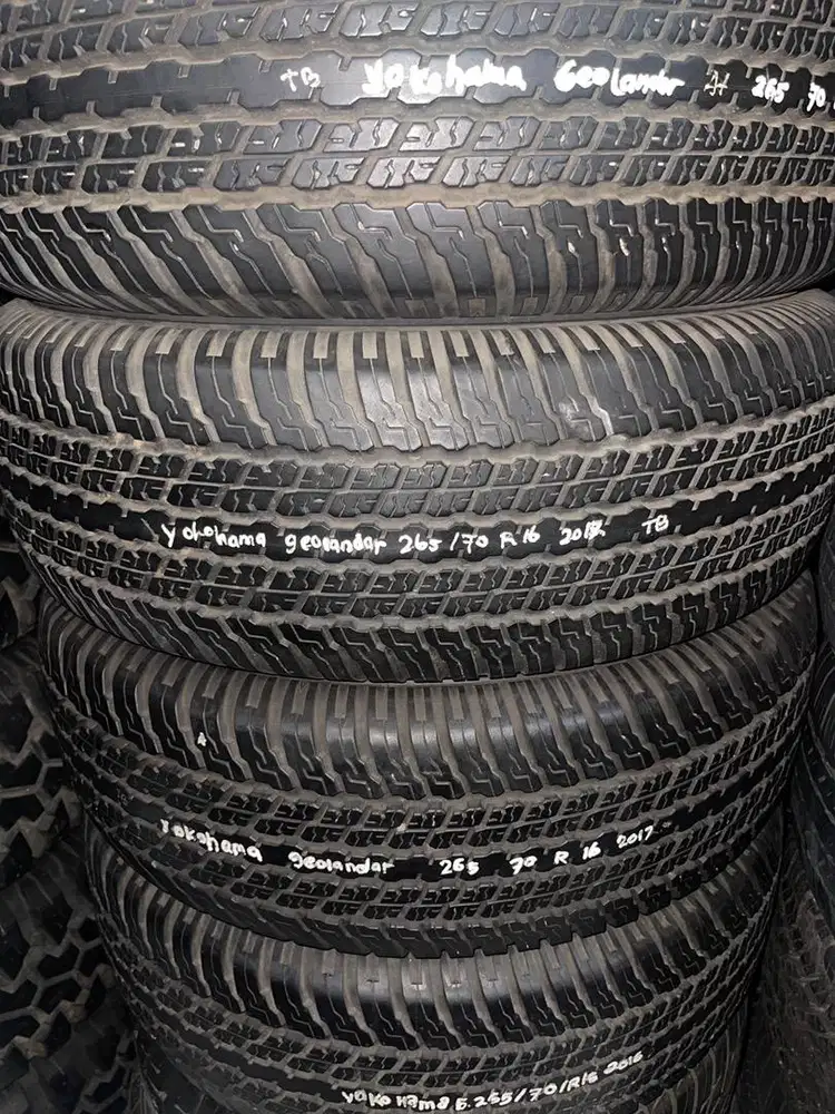 4pc Ban Yokohama Geolander A/T 265/70r16