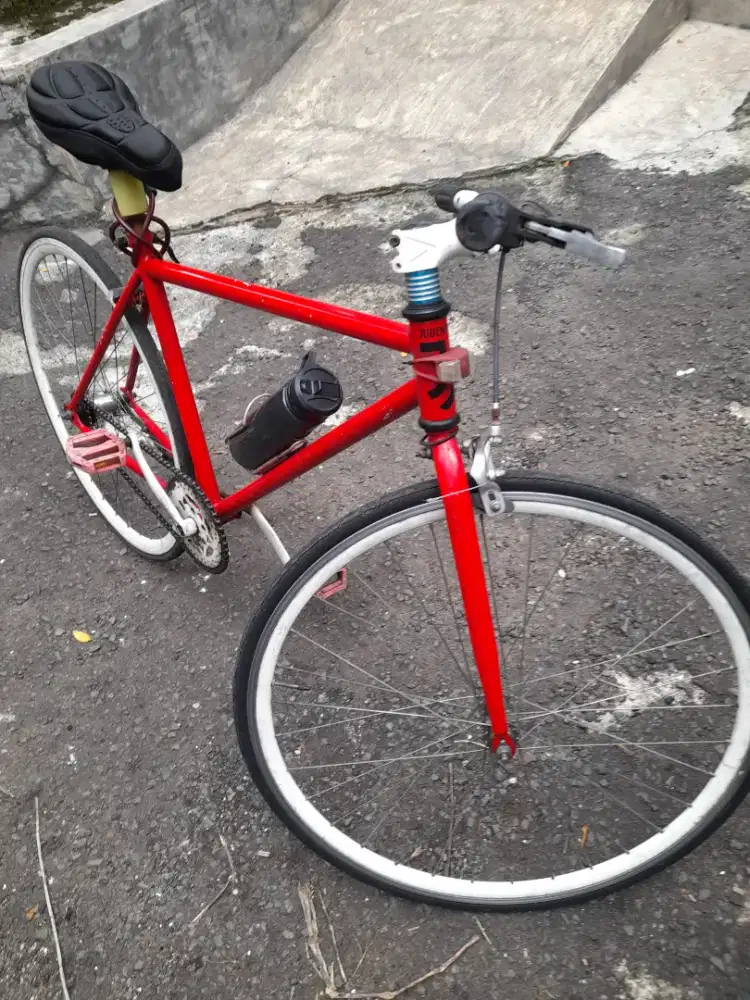 Jual sepeda fixxie  lokal bekas