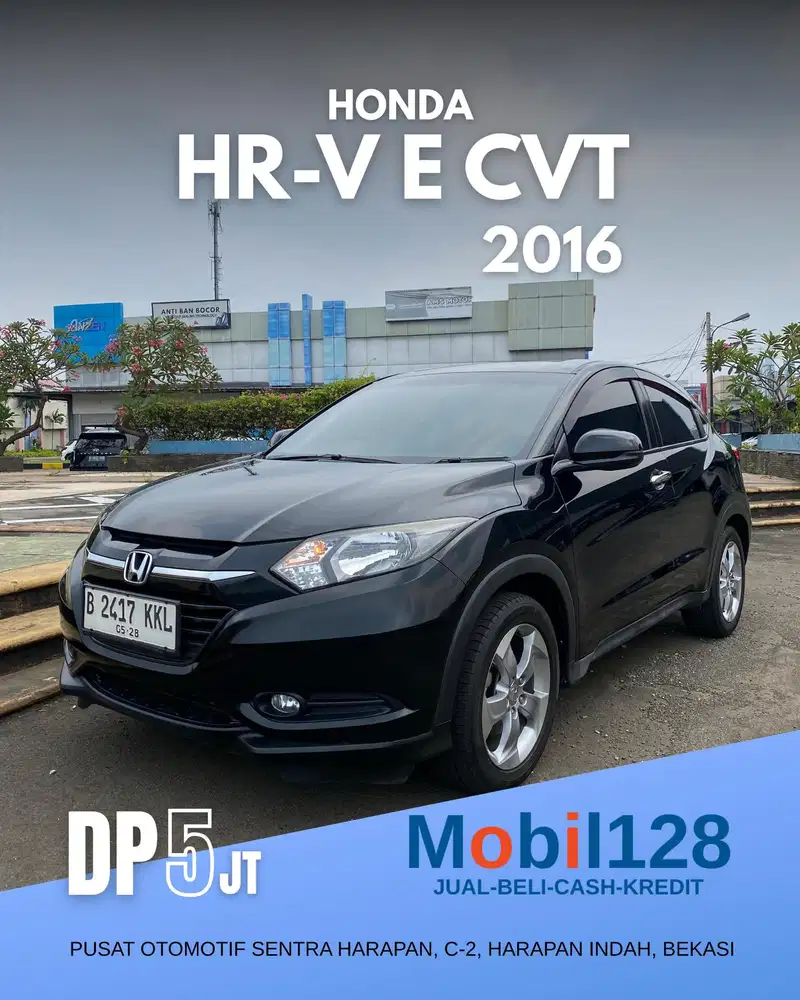 [MURAH DP 5Jt] Honda HR-V E AT 2018, Hitam