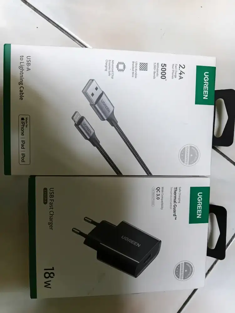 Charger iphone merk ugreen