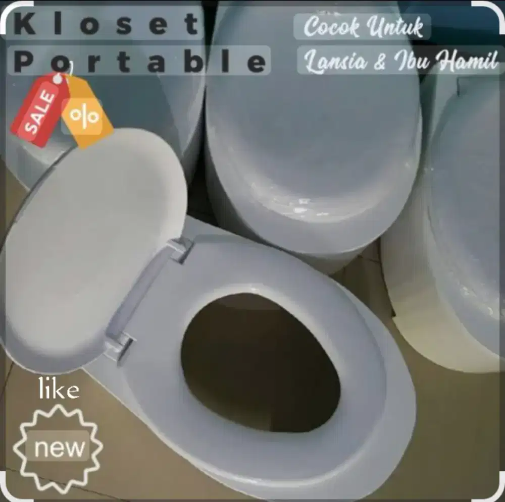 Toilet portable atau WC jongkok portable like new