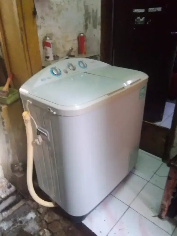 Jual mesin cuci merk Sanken kpsitas 8kg fungsi normal